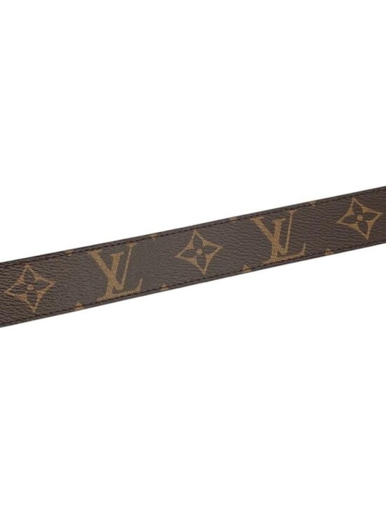 Louis Vuitton Belt Sainteur Initial M9453 Monogram Brown Black Gold Hardware main image 4